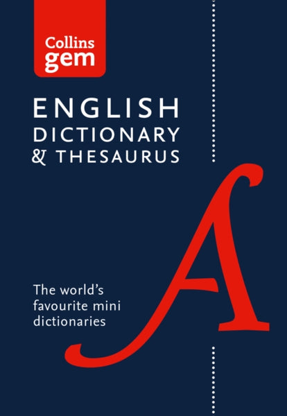 English Gem Dictionary and Thesaurus : The World's Favourite Mini English Dictionary and Thesaurus-9780008141714