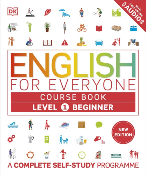 English for Everyone Course Book Level 1 Beginner : A Complete Self-Study Programme-9780241656693