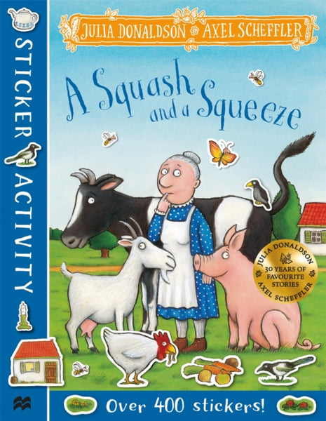 A Squash and a Squeeze Sticker Book-9781035001507