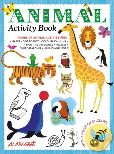 Animal Activity Book-9781787080188