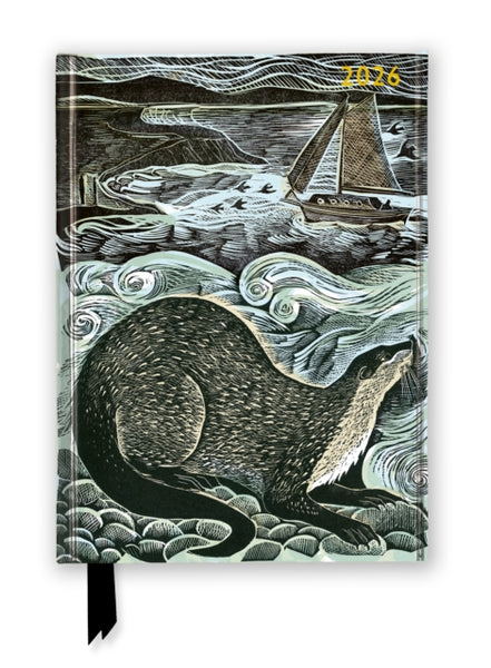 Angela Harding: Shetland Otter and Windsong 2026 Luxury Diary Planner - Page to View with Notes-9781835624623