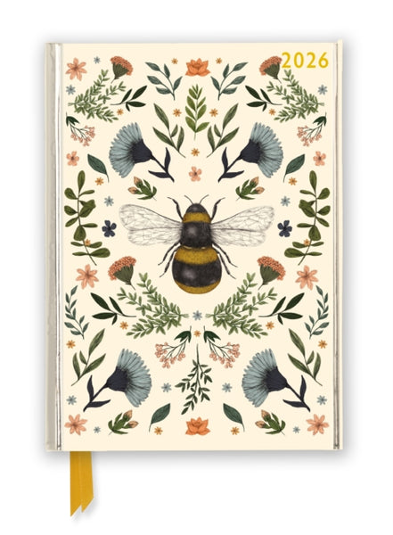 Jade Mosinski: Botanical Bee 2026 Luxury Diary Planner - Page to View with Notes-9781835624630