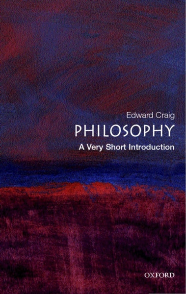 Philosophy: A Very Short Introduction-9780192854216