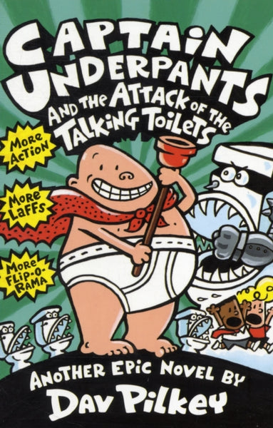Captain Underpants and the Attack of the Talking Toilets-9780439995443