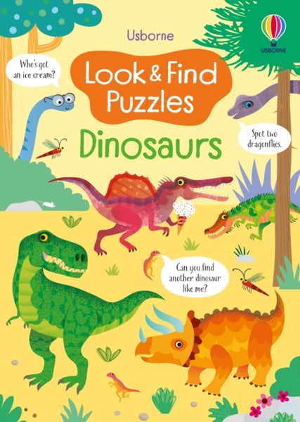 Look and Find Puzzles Dinosaurs-9781474988766