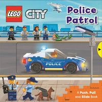 LEGO (R) City. Police Patrol : A Push, Pull and Slide Book-9781529048353