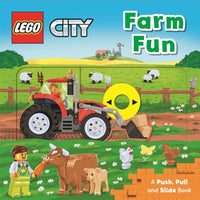 LEGO (R) City. Farm Fun : A Push, Pull and Slide Book-9781529088540