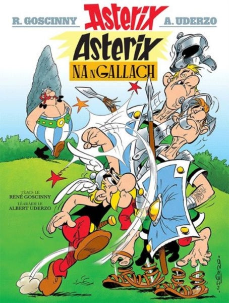 Asterix Na Ngallach (Irish)-9781906587444