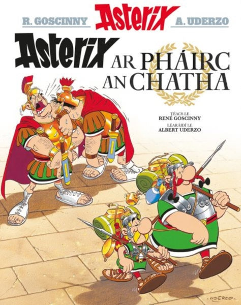 Asterix ar Phairc an Chatha (Irish)-9781906587796
