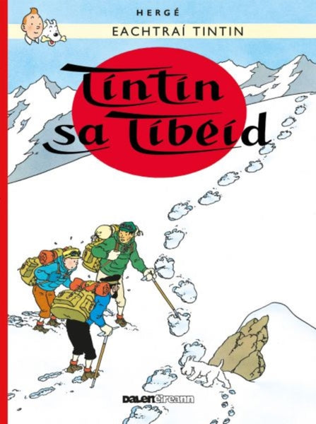 Tintin: Tintin Sa Tibeid (Irish)-9781906587840