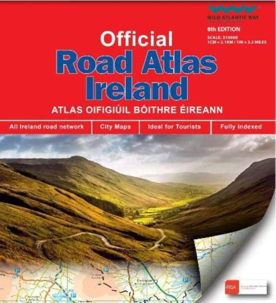 Official Road Atlas Ireland-9781912140473